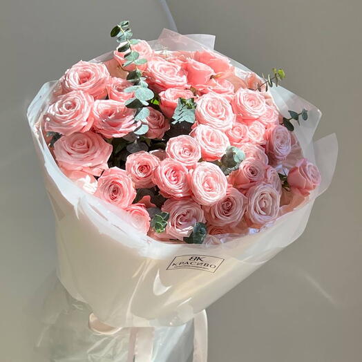 Кустовые розовые 🌹 розы