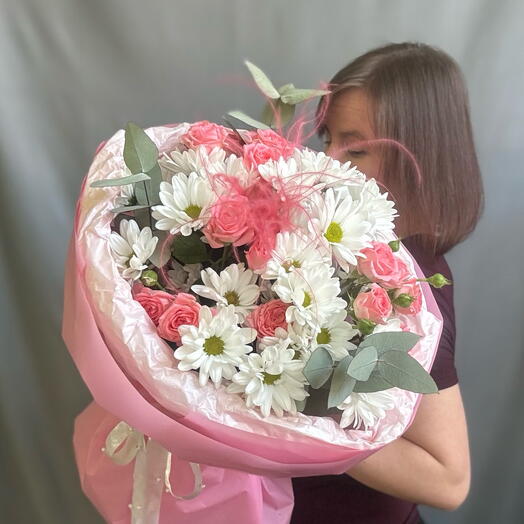 Нежный букет «свежесть» фемке