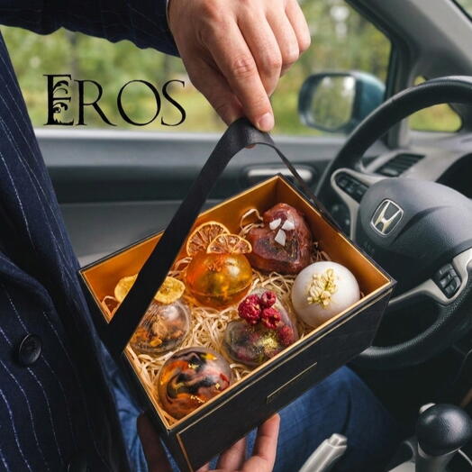 Чайный набор хрустальных бомбочек "Eros"