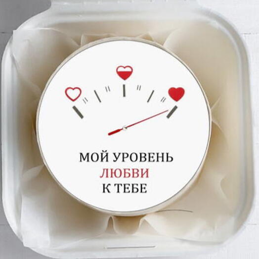 Бенто Мой уровень любви к тебе