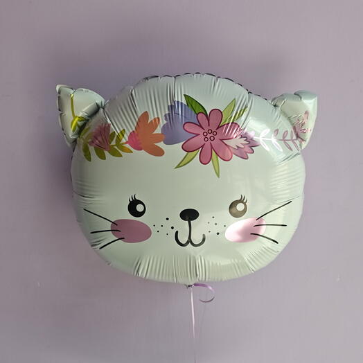 Шар фольга "Кошечка"