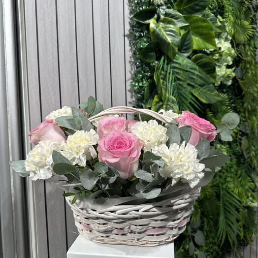 Цветы в корзине76003