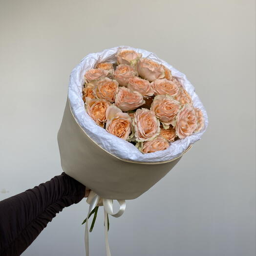 Монобукет из кустовой розы Холли