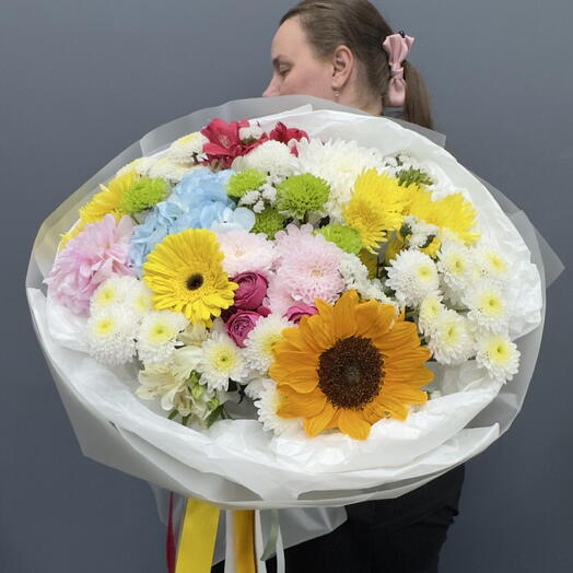 Дофаминовый букет «Солнечный карнавал» 🌻