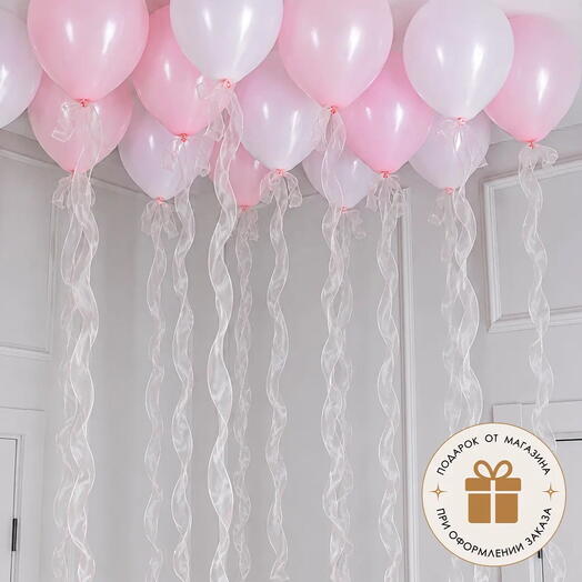 😍Розовые шары😍 Красивые шары 15 / Воздушные шарики WOW-эффект! / Арт.ШПN3