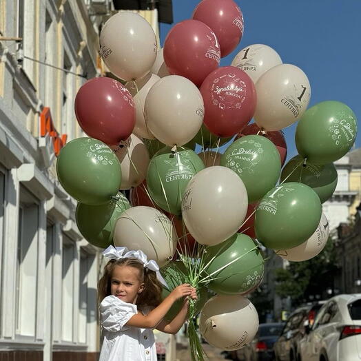 Шары в класс с 1 сентября 30шт