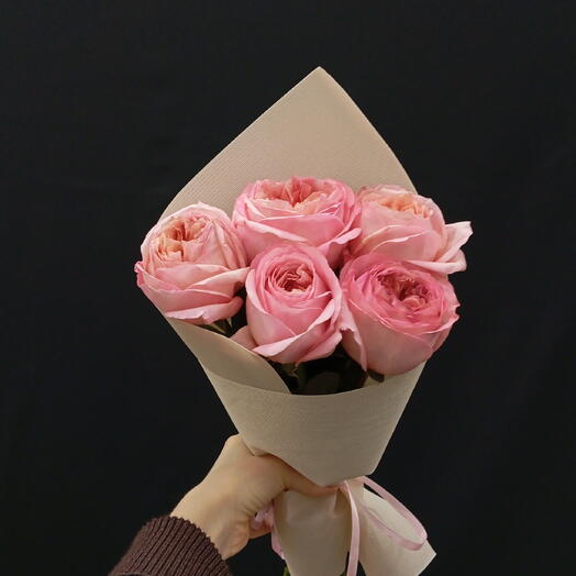 Пионовидные розы 5 шт🌸