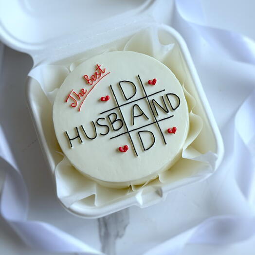 Бенто торт для парня мужа любимого «the best husband»