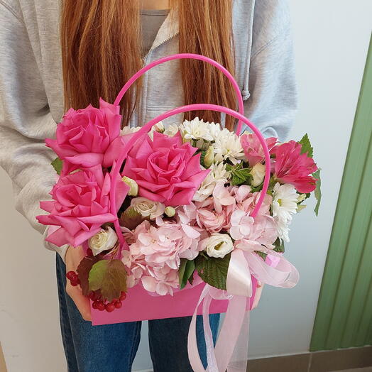 Композиция с французскими розами