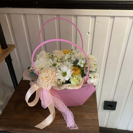 Сумочка с цветами 💐