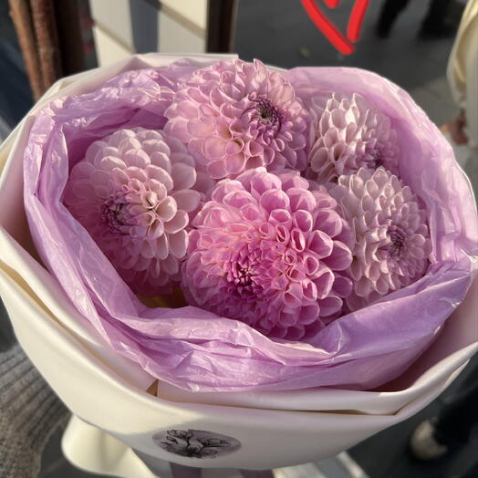 Букет георгин💜Георгины