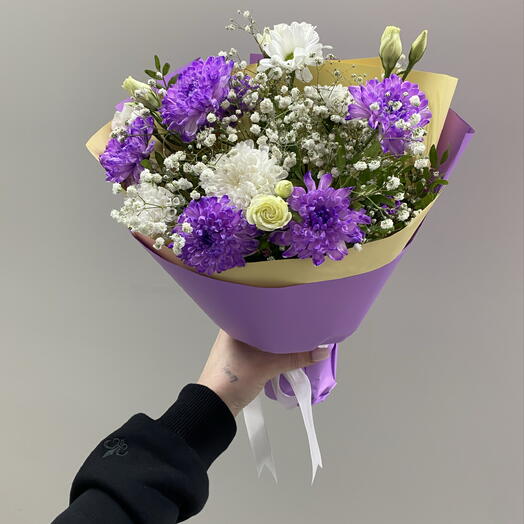 Букет в стакане