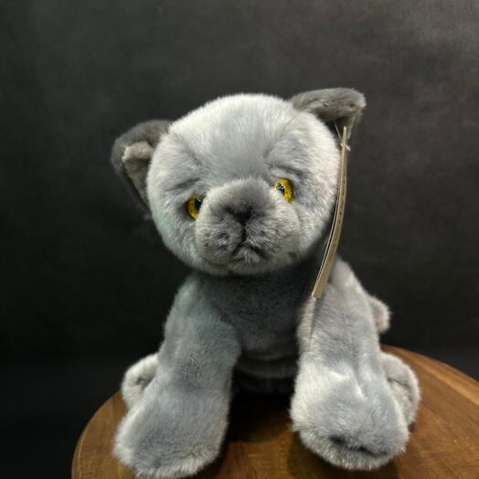 Мягкая игрушка Серая Кошечка