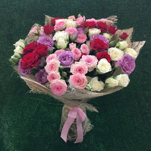 Mezcla de 15 rosas arbustivas