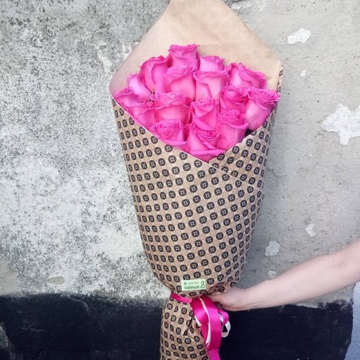 La rosa de 15 piezas