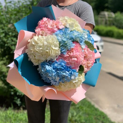 Bouquet of hydrangeas "Paradise clouds"