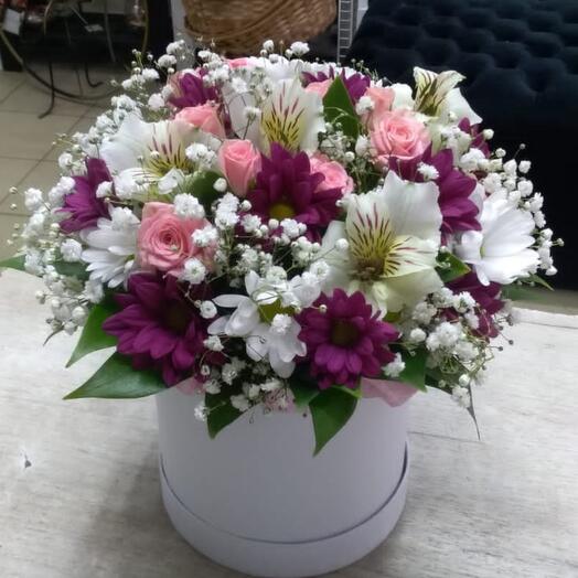 Flowers in a box