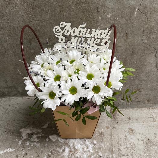 Цветы в коробке