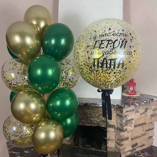 Birthday balloons, 18 pieces