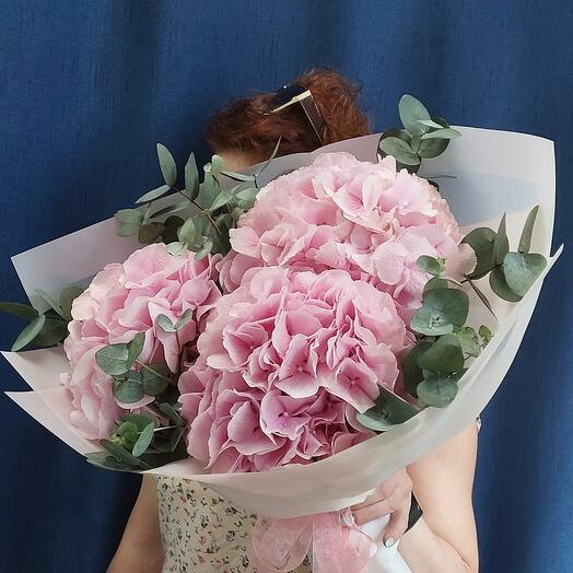 Ramo de hortensias