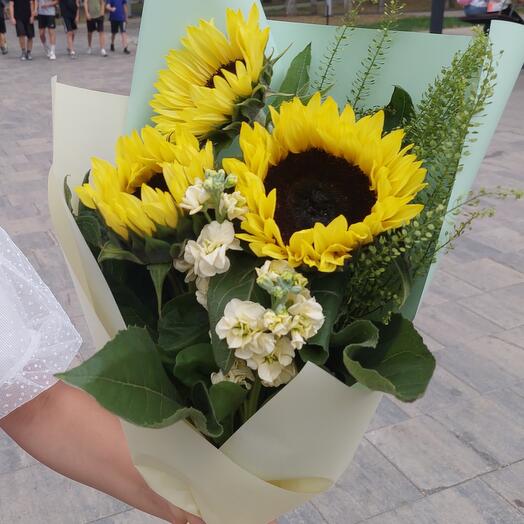 Collection "sunflowers" bouquet N5