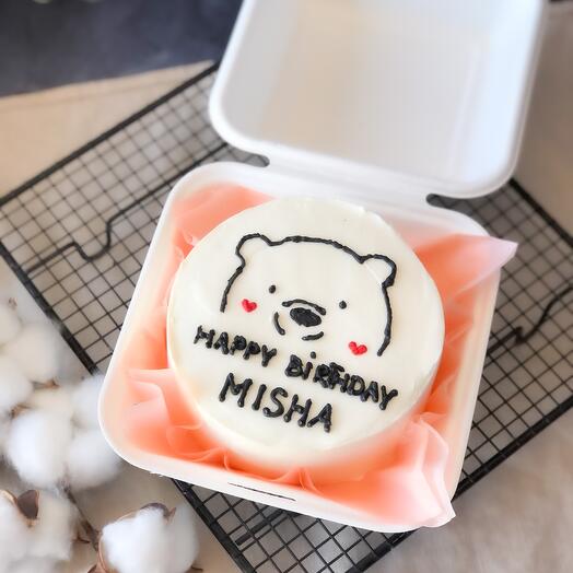 Bento cake bear