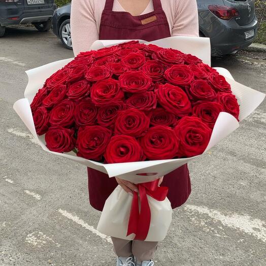 Букет из красной розы