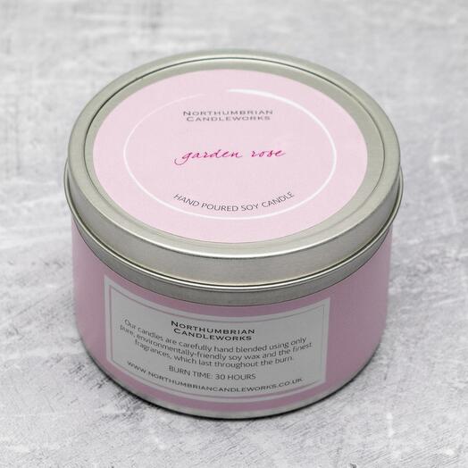Garden Rose, aromatic candle
