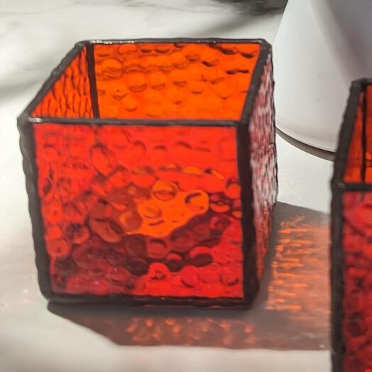 Подсвечники витражные