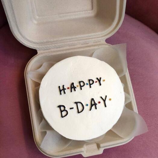 Happy b-day бенто торт