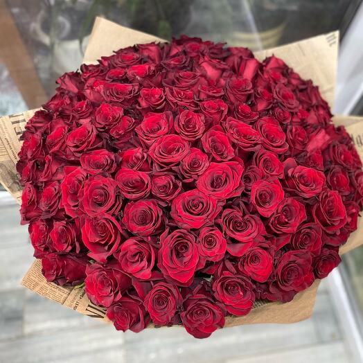 Bouquet of 101 roses