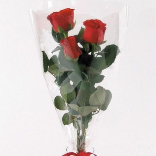 Roses in a package