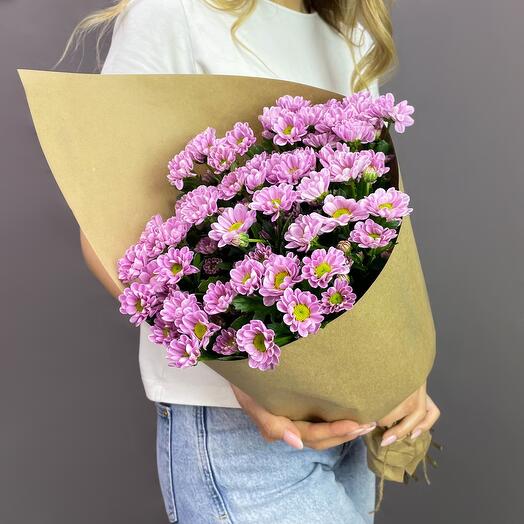 Букет 11 сантини в крафте