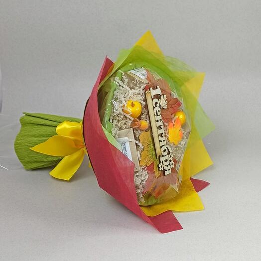 Bouquet of tea on September 1 - tea bouquet gift set