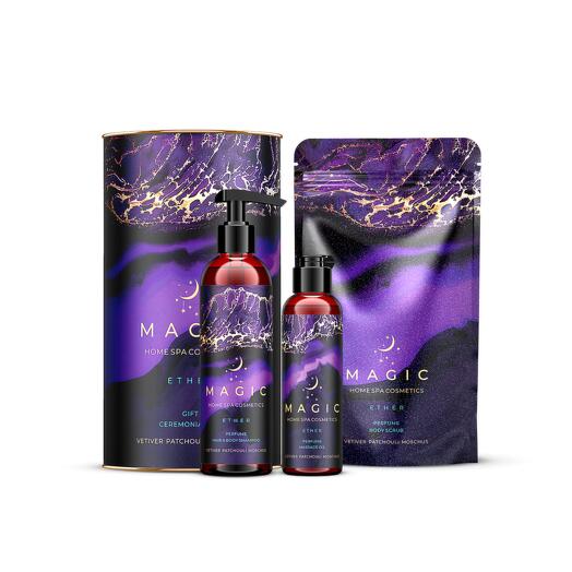 SPA бокс подарочный /Ceremonial/MAGIC ETHER/Vetiver  patchouly  moschus