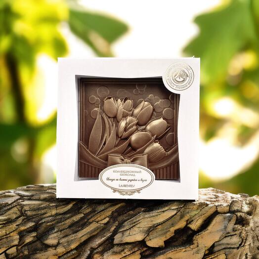 Подарок женщине, девушке "Тюльпаны" от Lavrentev