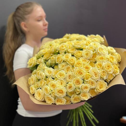 25 кустовых роз