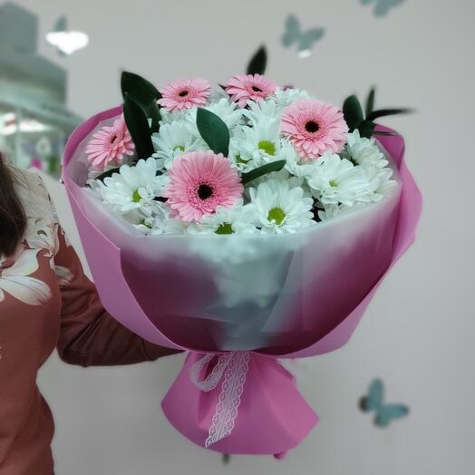 Bouquet with gerberas