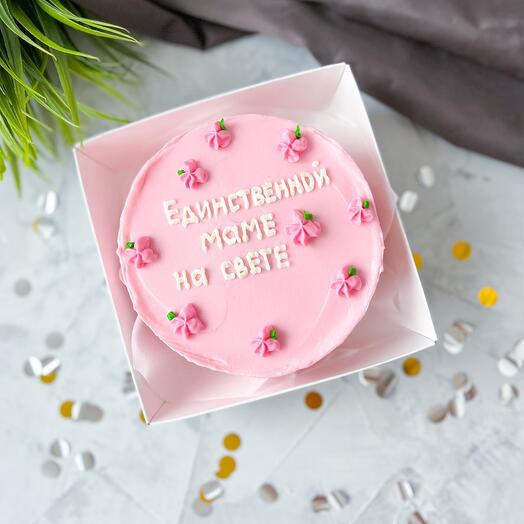 Bento cake for "The Only mother" as a gift