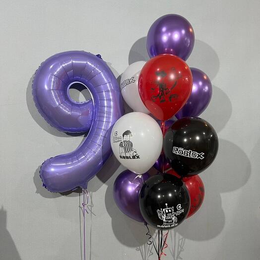 Roblox balloons 11 pcs