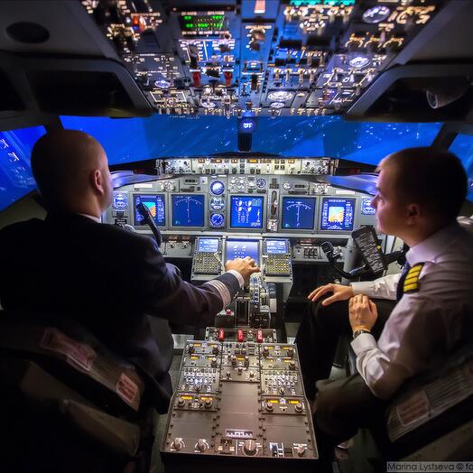 Полет на авиасимуляторе Boeing-737 NG (30 минут)