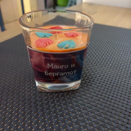 Арома-свеча в стакане