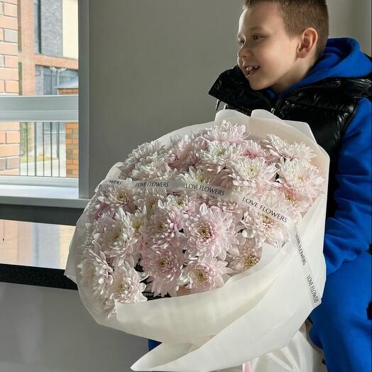 Wow букет из хризантемы букет для мамы
