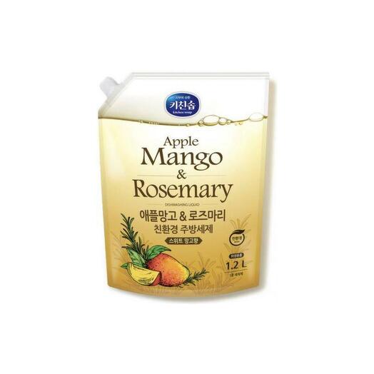 Mukunghwa Средство для мытья посуды Applemango Rosemary Dishwashing Detergent - 1,2 л