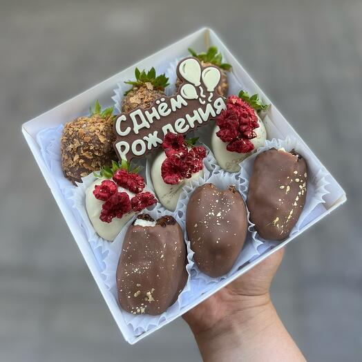 Микс клубника и финики дор блю