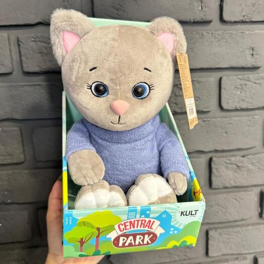 Игрушка мягкая Котик Грей M
