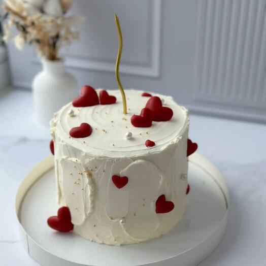 Торт Сердечная гармония