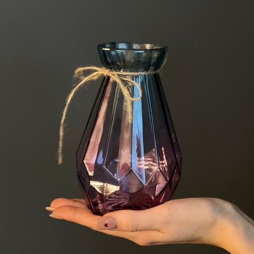 Ваза Diamond Blue Pink