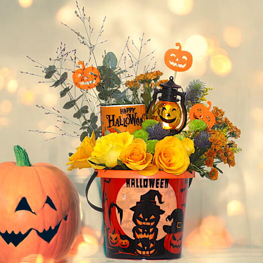 Trick-or-Treat Pumpkin Basket