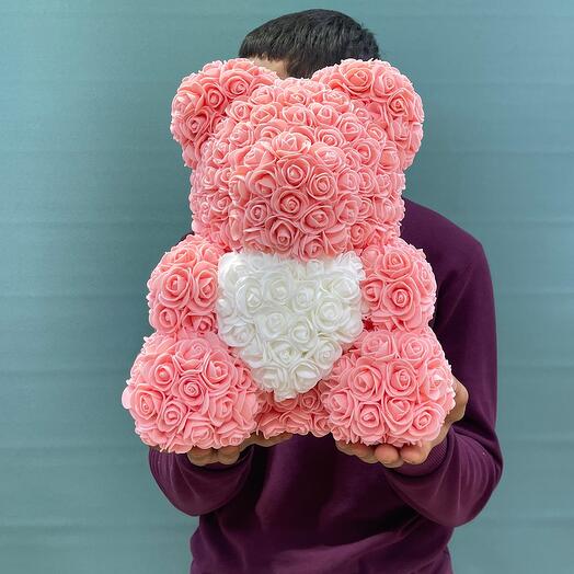 Мишка из роз🌸